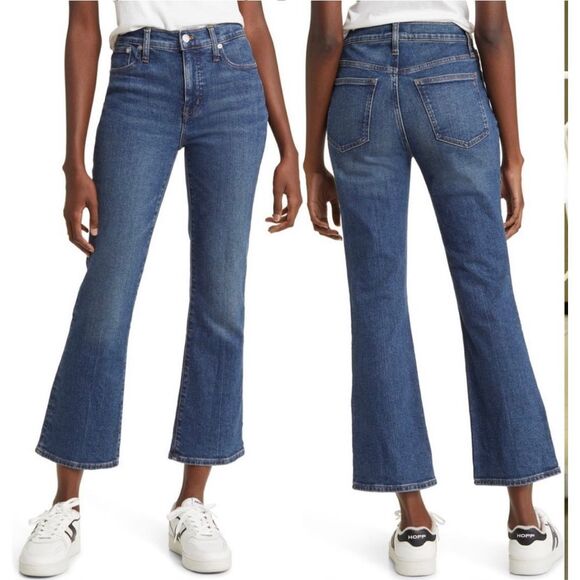 Madewell Mid-Rise Kickout Jeans Size 27 - Picture 1 of 12